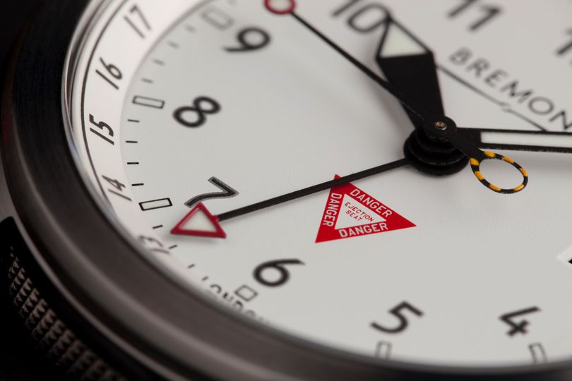 The Martin-Baker ejector seat inspired many of Bremont's MB design flourishes
